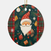 Ornement de Noël Père Noël (Gauche)