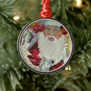 Ornement de Noël Père Noël Classique Premium - Deu