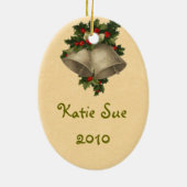 Ornement de Noël Père Noël victorien (Dos)