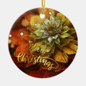 Ornement de Noël personnalisé (Devant)