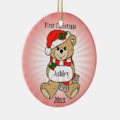 Ornement de Noël personnalisé (Droite)