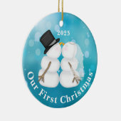 Ornement de Noël personnalisé (Droite)