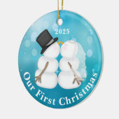 Ornement de Noël personnalisé (Gauche)