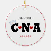 Ornement de Noël personnalisé CNA (Dos)