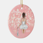 Ornement de Noël personnalisé de danse pour enfant (Droite)