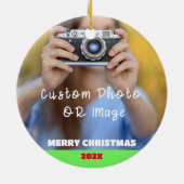 Ornement de Noël personnalisé de l'amateur de bièr (Dos)