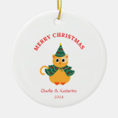 Ornement de Noël personnalisé Noël (Devant)
