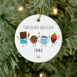 Ornement de Noël personnalisé pour amateur de choc