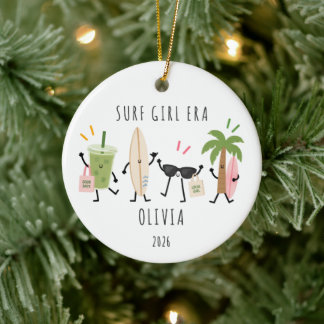 Ornement de Noël personnalisé pour l'ère de la fil