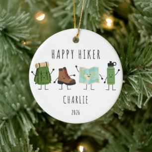 Ornement de Noël personnalisé pour randonnée