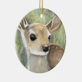 Ornement de Noël Petit Faon Mignon (Droite)