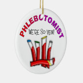 Ornement de Noël phlébotomiste (Droite)