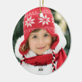 Ornement de Noël photo (Gauche)