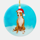 Ornement de Noël Pit Bull (Dos)