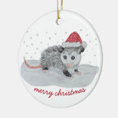 Ornement de Noël Possum Cute (Gauche)