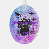 Ornement de Noël pour batteur HAMbWG (Avant droite)