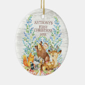 Ornement de Noël pour bébé Animaux de la Forêt (Droite)