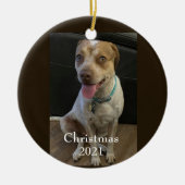 Ornement de Noël pour bébé fourrure (Devant)