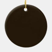 Ornement de Noël pour bébé fourrure (Dos)