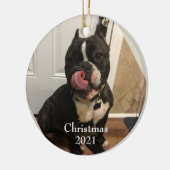 Ornement de Noël pour bébé fourrure (Gauche)