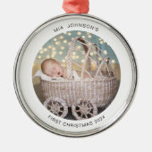 Ornement de Noël pour bébés (Devant)