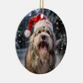 Ornement de Noël pour chien de garde polonais (Droite)