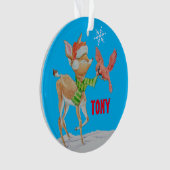 Ornement de Noël pour garçons personnalisés (devant)