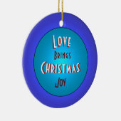 Ornement de Noël pour la Famille avec Messages (Droite)