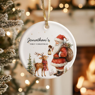 Ornement de Noël pour le premier Noël de bébé avec