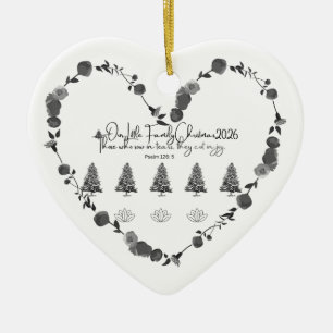 Ornement de Noël pour mémoire personnalisé