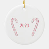 Ornement de Noël, Premier Noël, Premier bébé (Dos)