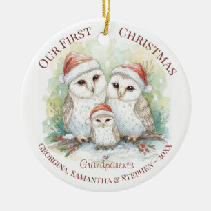 Ornement de Noël - Premiers Noël Grands-Parents