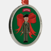 Ornement de Noël Premium Sapper de l'Armée (Droite)
