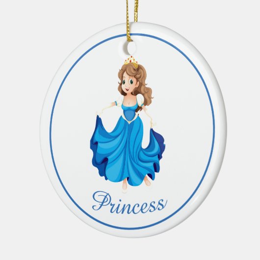 Ornement de Noël-Princesse (Gauche)