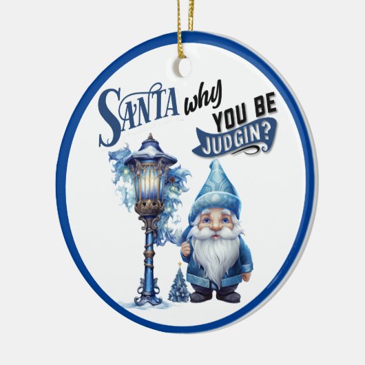 Ornement de Noël Reto Cute (Gauche)