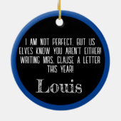 Ornement de Noël Reto Cute (Dos)