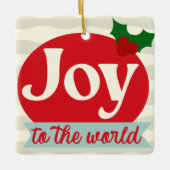 Ornement de Noël rétro (Devant)