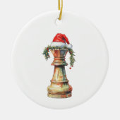 Ornement de Noël roi cavalier d'échecs double face (Devant)