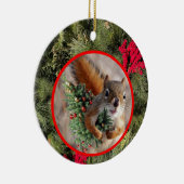 Ornement de Noël, ronde en céramique, Mr Bickles (Droite)