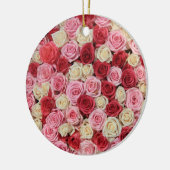 Ornement de Noël rose (Gauche)