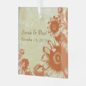 Ornement de Noël Russet Gerber Daisy (Avant gauche)