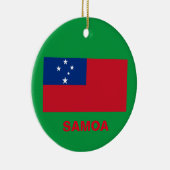 Ornement de Noël Samoa (Droite)