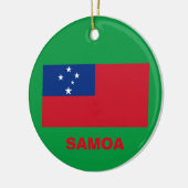 Ornement de Noël Samoa (Gauche)