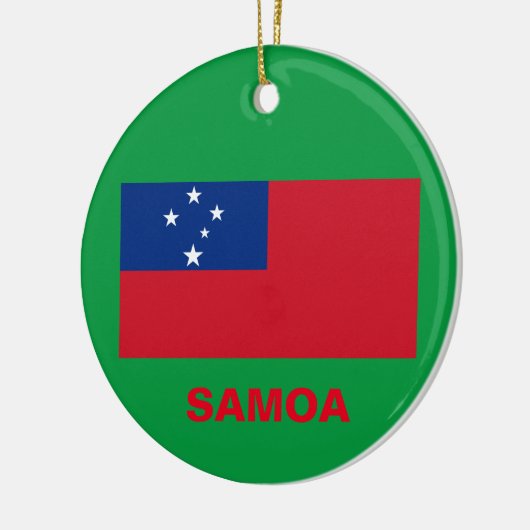 Ornement de Noël Samoa (Gauche)