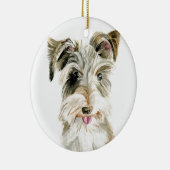 Ornement de Noël Schnauzer (Droite)