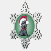 Ornement de Noël Scottie (Vue impression)