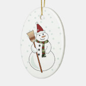Ornement de Noël Snowman (Gauche)