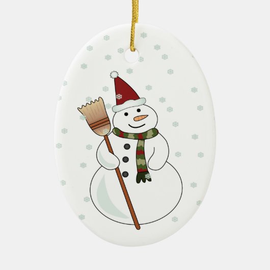 Ornement de Noël Snowman (Devant)