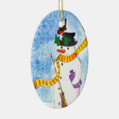 Ornement de Noël Snowman (Droite)