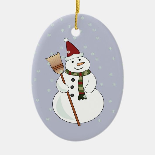 Ornement de Noël Snowman (Devant)